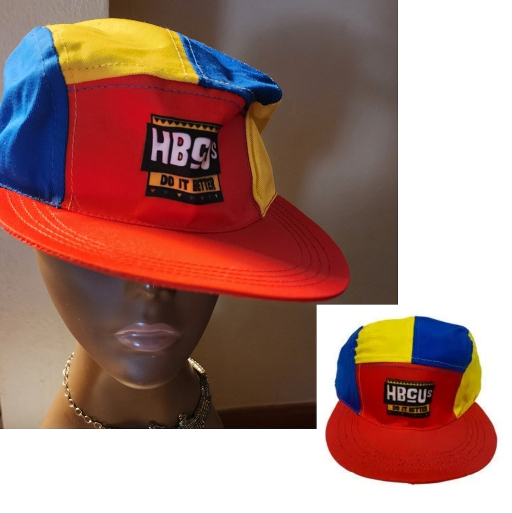 Tones of Melanin 5 panel Hbcu Hat.  New